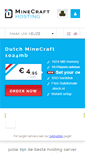 Mobile Screenshot of dutchminecrafthosting.com